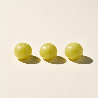 Amla fruit, clinical still life